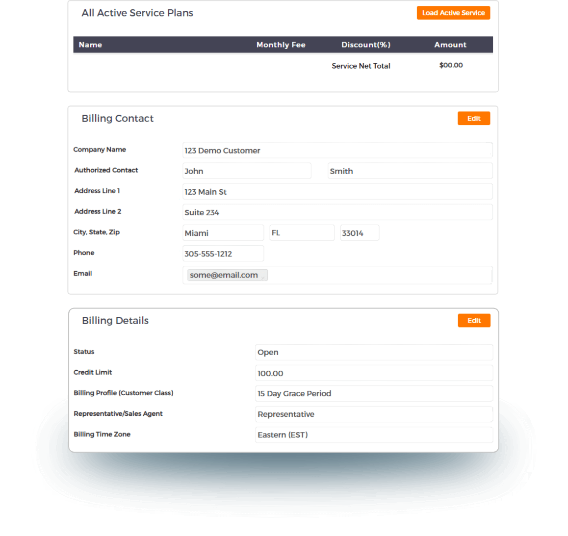 Front Page 5 Integrated & Automated Billing