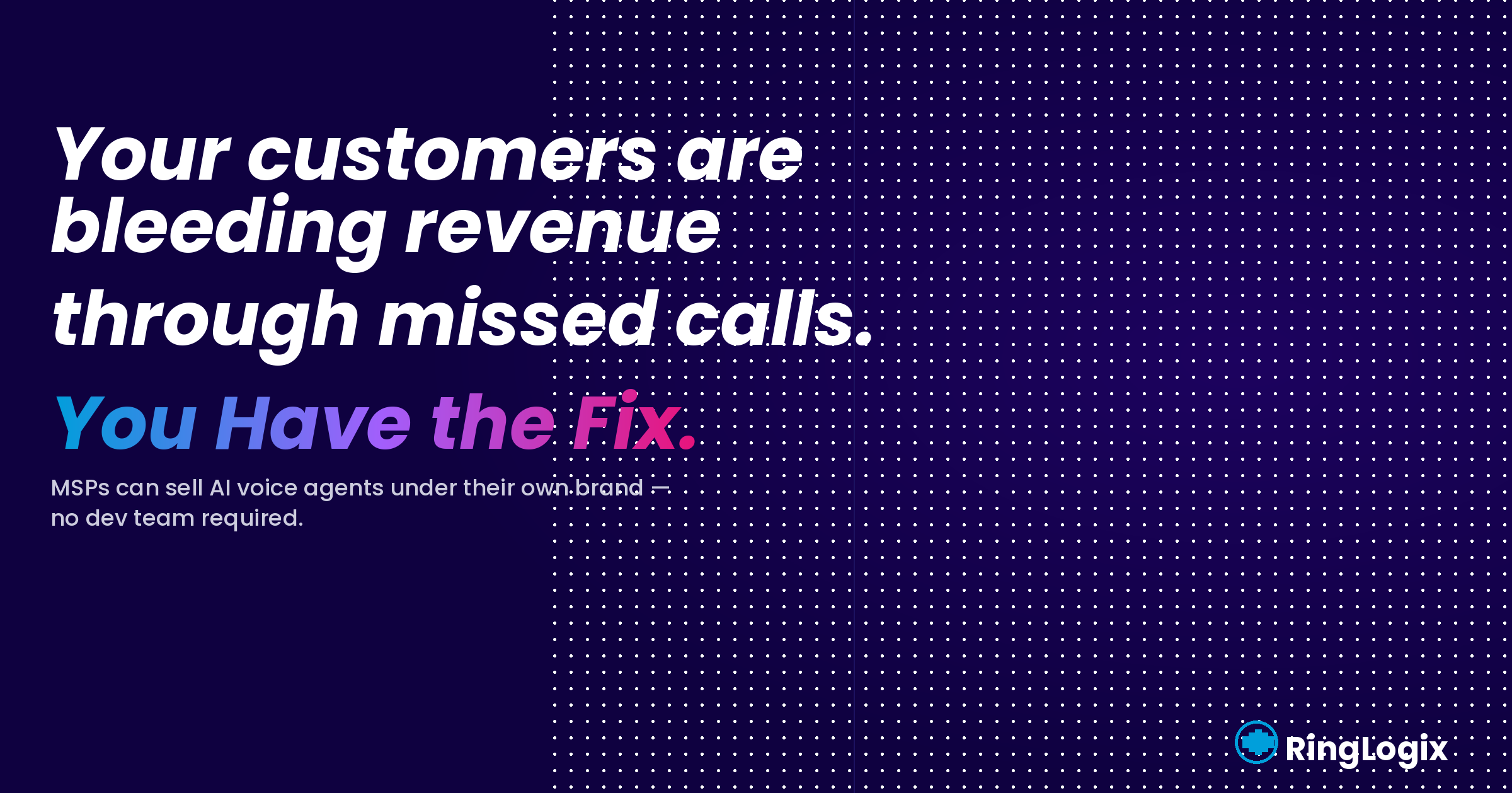 What You Need to Know About White Label AI Voice Agents for MSPs | RingLogix