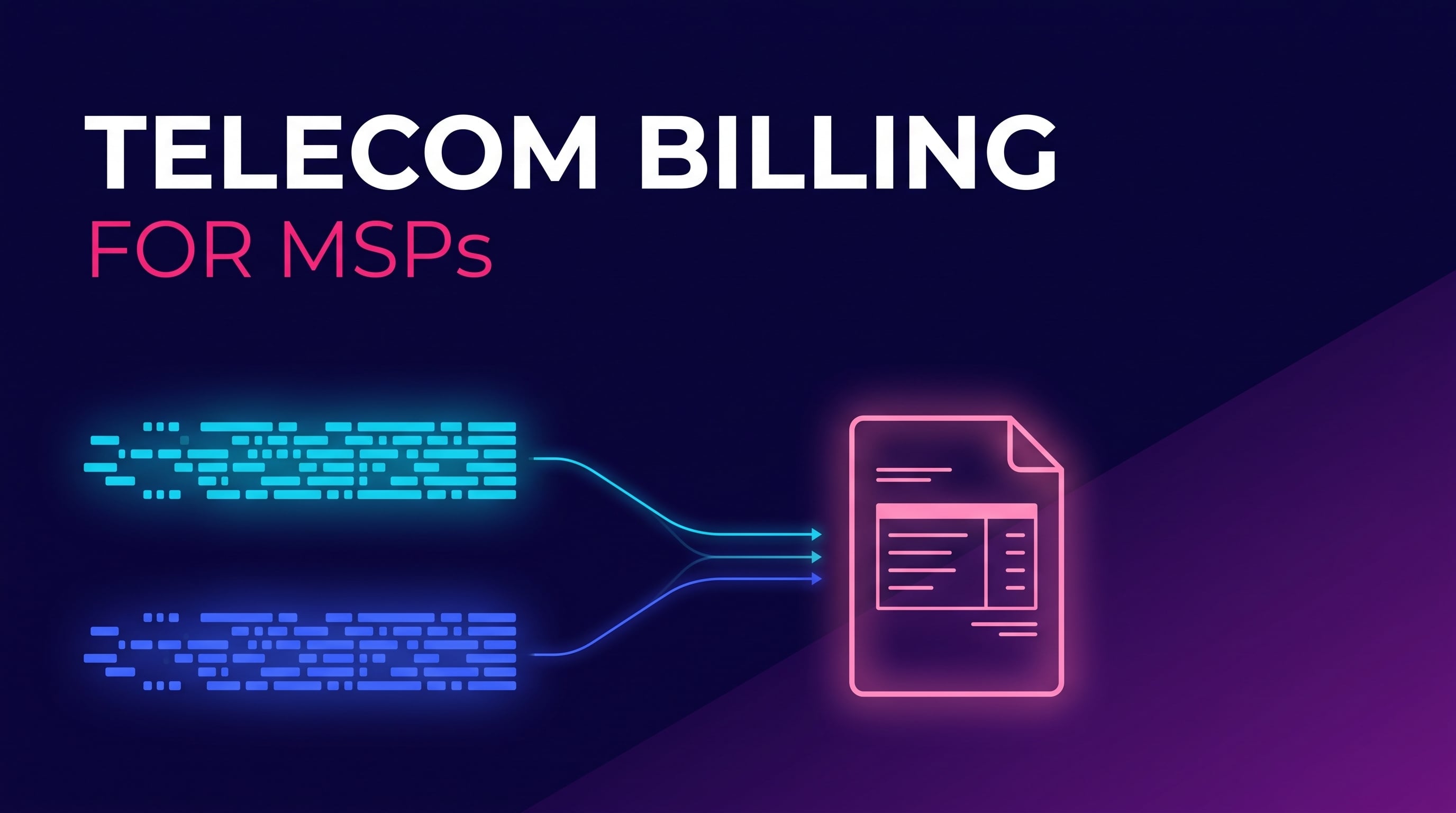 Telecom Billing Software for MSPs featured image