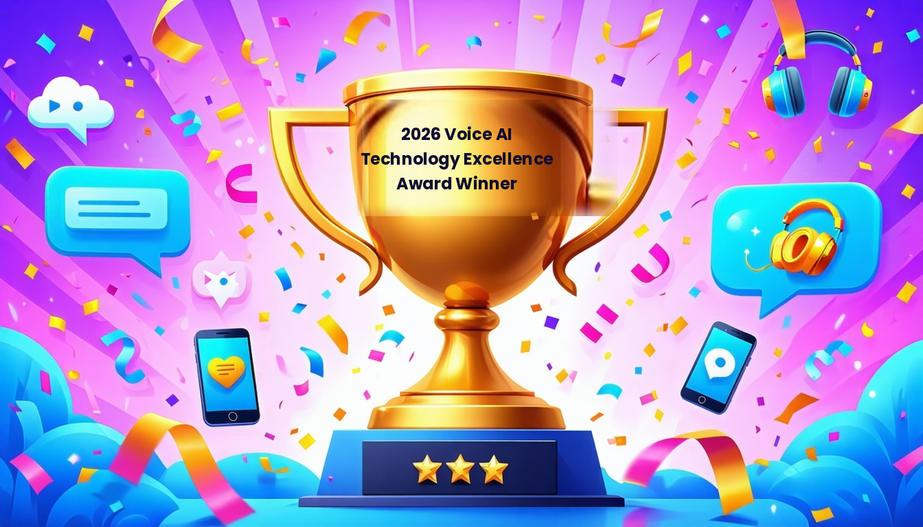 Agent Studio Recognized as a 2026 Voice AI Technology Excellence Award Winner featured image