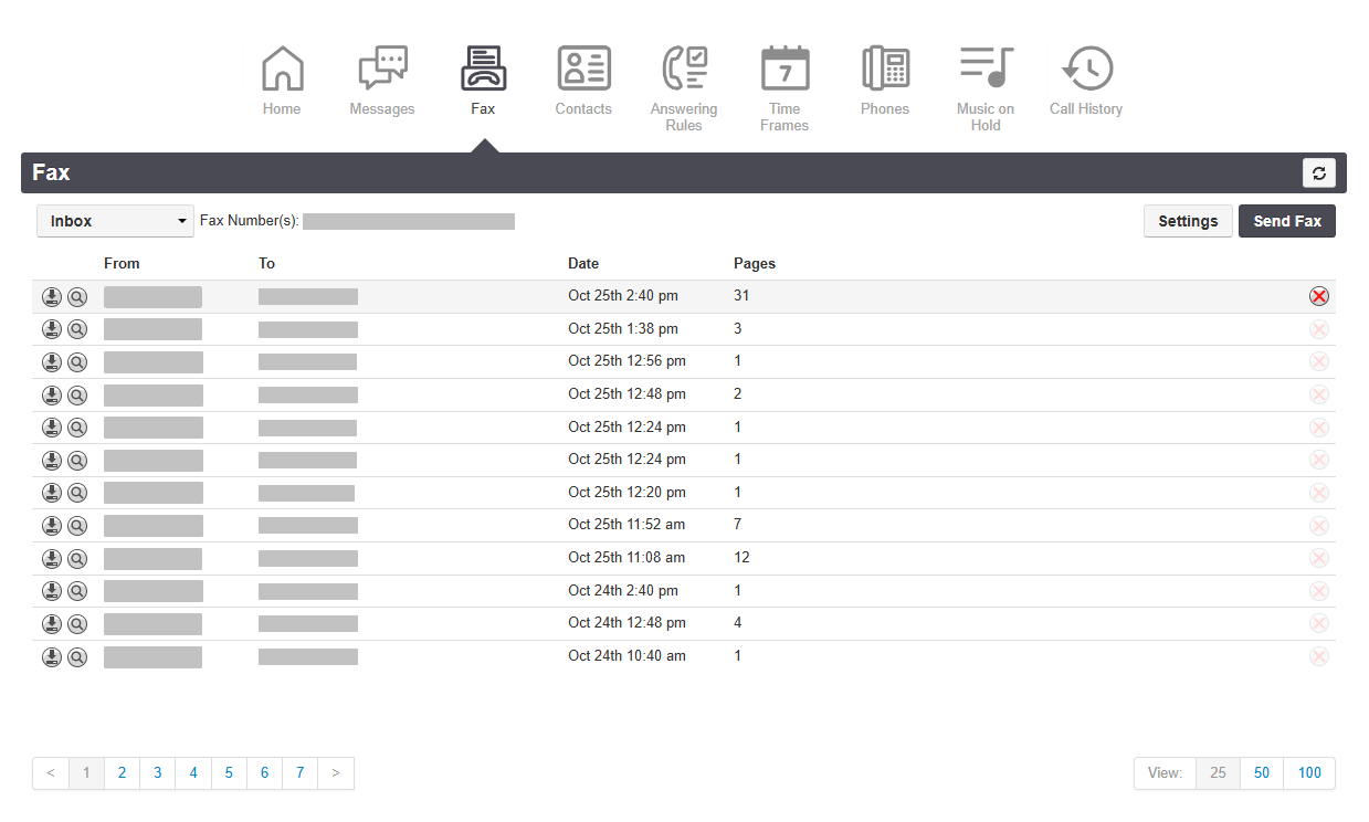 RingLogix WebFax Solution